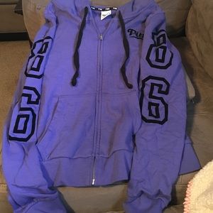 Vs pink zip up