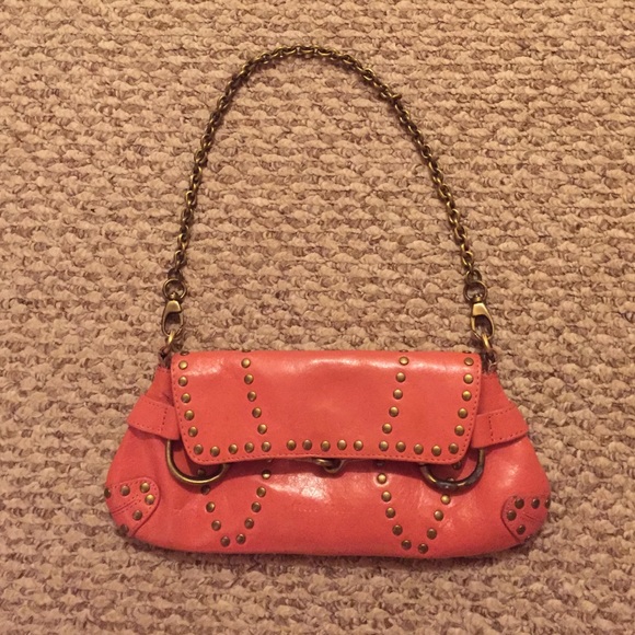 Wilsons Leather Handbags - Genuine pink leather bag