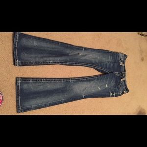Miss Me Flare Jeans Size 26 $50