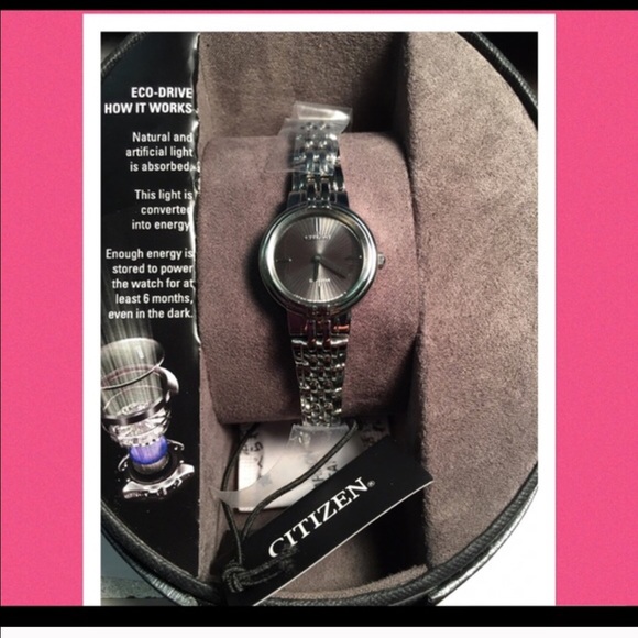 Citizen Women Eco-Drive Silhouette Stainless NIB main image 4