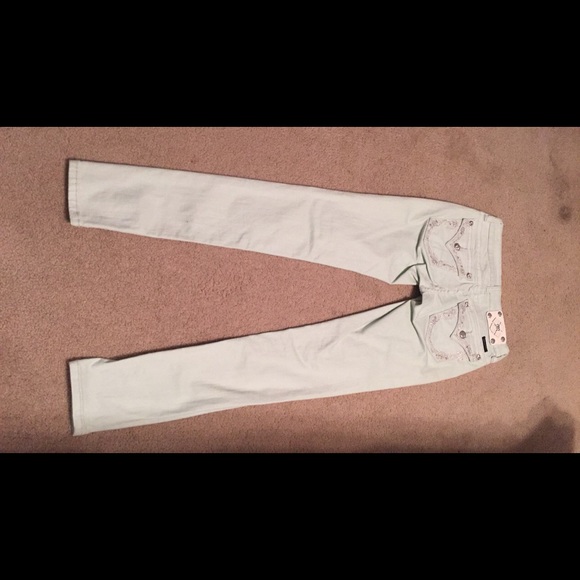 Mint Miss Me Skinny Jeans Size 27 $50