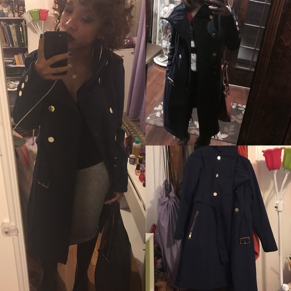 Guess Navy Coat