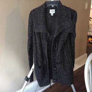 Grey Heavy Knit Sweater