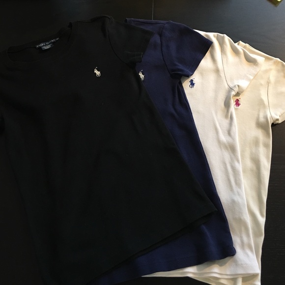 Ralph Lauren Sport Adult Women Tees (bundle of 4)