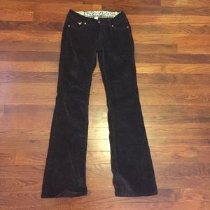 Brown curdorroy pants size 1 juniors