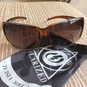 Gorgeous 2tone Electric VOL polarized sunglasses