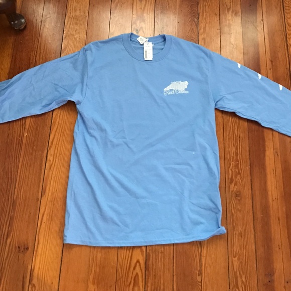 Carolina girly girl long sleeve t shirt