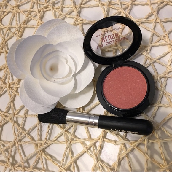 LA Colors Blush and Brush Set