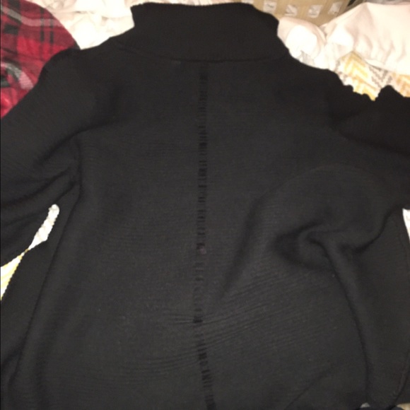 Black Turtleneck Sweater
