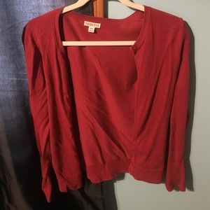 Maroon sweater