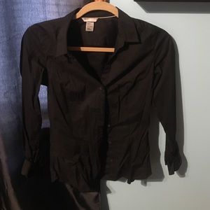 Black button up from h and m