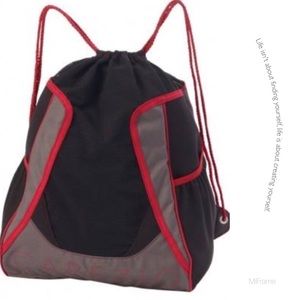 B-New drawstring bag by Capezio 15wX10.5L X 5.5d