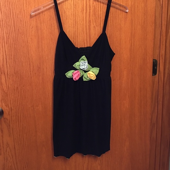 Bisou Bisou flower tank top