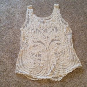 Lace tank