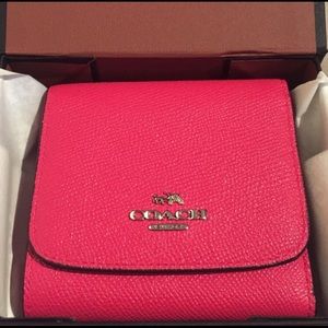 Coach amaranth small wallet