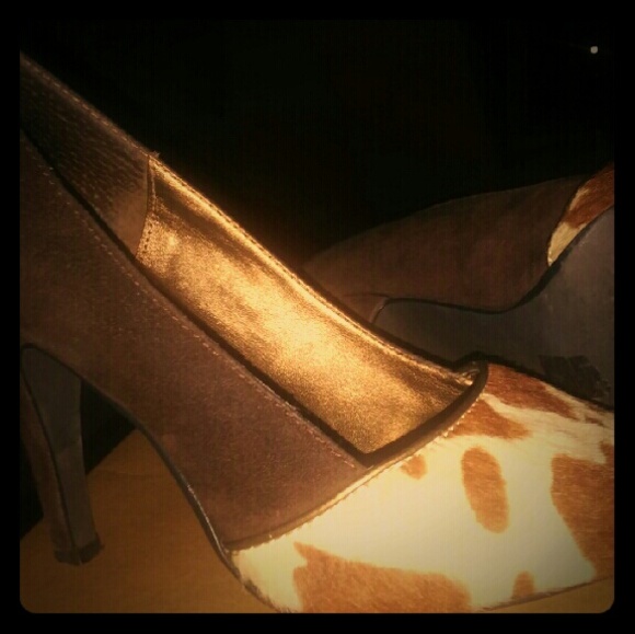 Animal Print Heels❤❤Offer