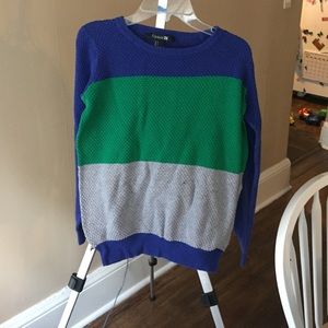 Colorblock Sweater