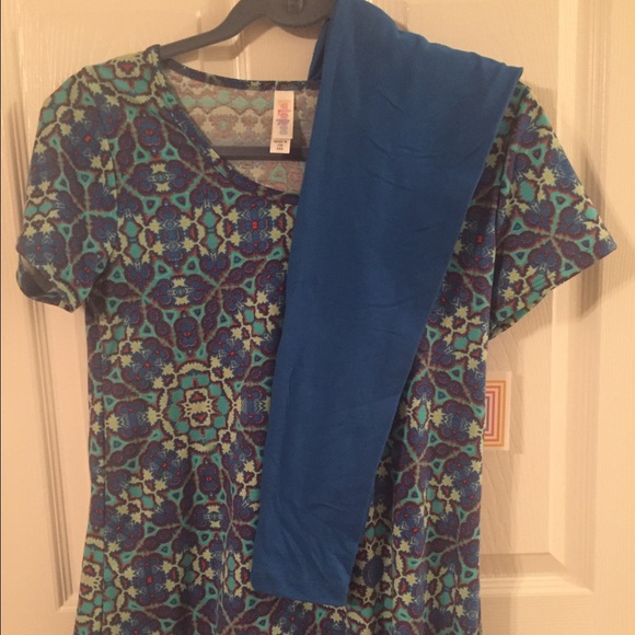 LuLaRoe XXS Classic T & OS leggings