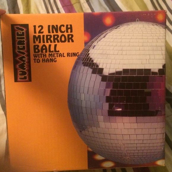 12 inch mirror ball ( disco ball )