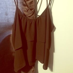 Black dressy tank