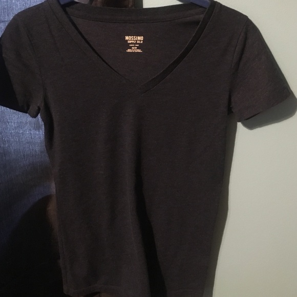 Plain navy short sleve