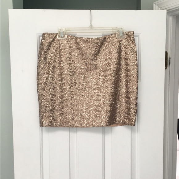 Sequin Gold Skirt--Perfect for NEW YEARS