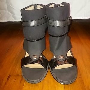 High heel dress shoes