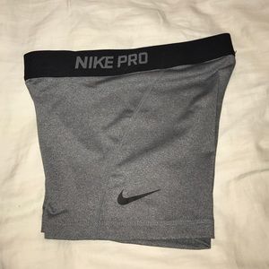 Grey Nike spandex