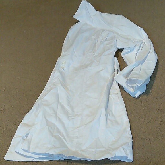 Long sleeve lab coat