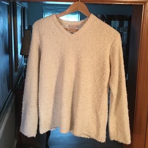 J Crew Size Medium Cream Sweater