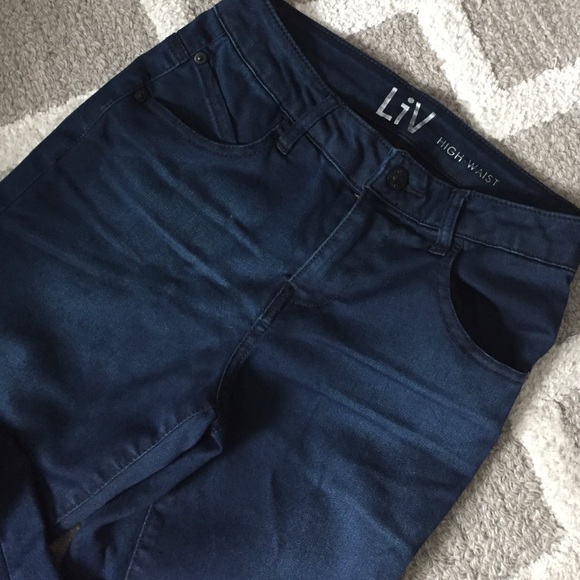 Delia* liv lightweight jeans-high waisted 2pr - Picture 3 of 4