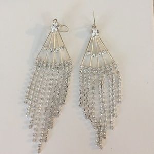 Chandelier sparkly earrings