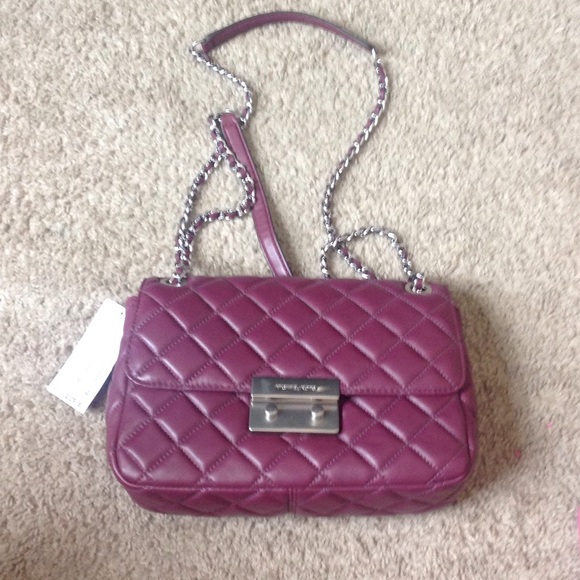 Plum Sloan Michael Kors bag