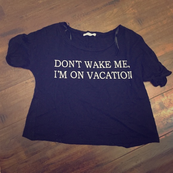 Medium Black Crop Top