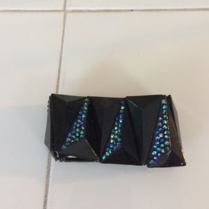 Black Chunky Bracelet