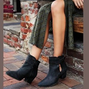 Free people Belleville ankle booties- final sale.