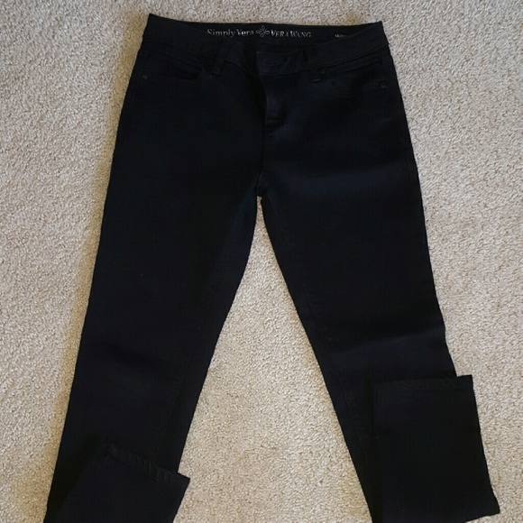 Vera wang skinny jeans