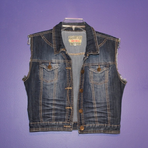 Hot Kiss Jackets & Blazers - Denim Vest