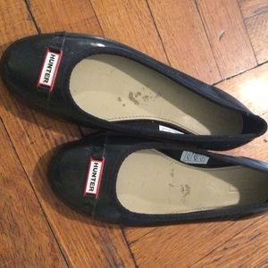 Hunter Rain Boot Flats