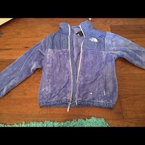 North Face Purple/Blue Osito Jacket