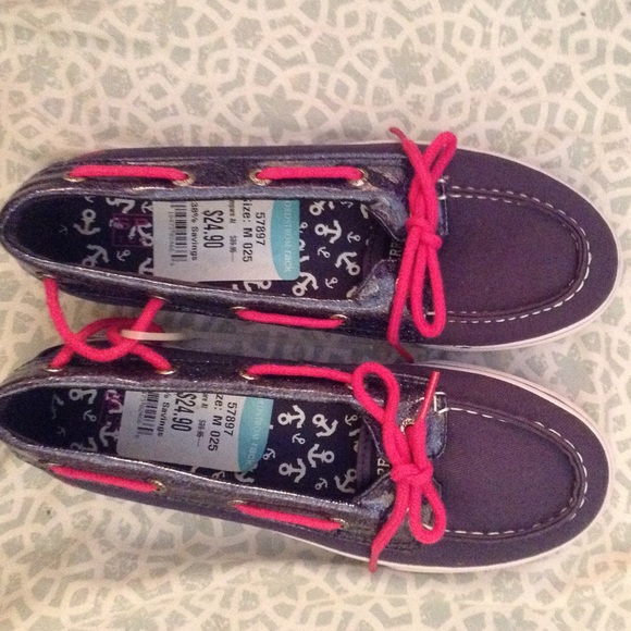 Brand new, never used sperrys