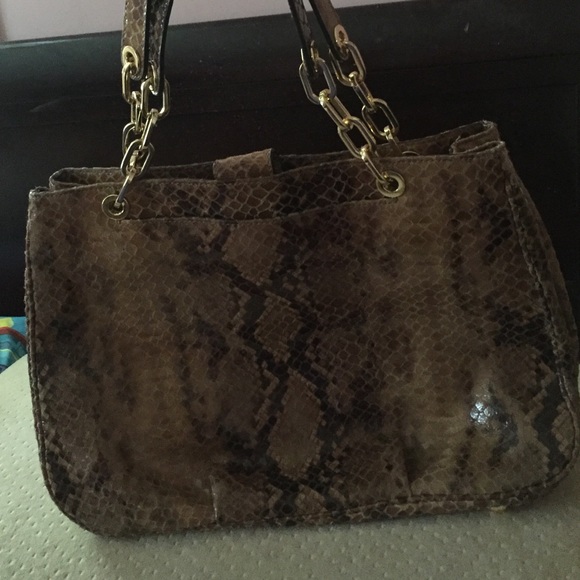 Michael kors Python tote - Picture 2 of 4