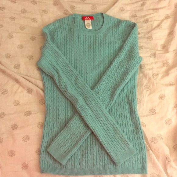 Teal sweater