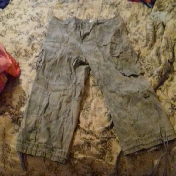 Camo Capri jeans