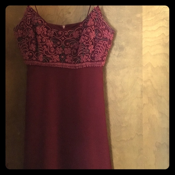 Beaded short dress