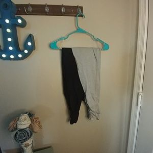 CLOSET CLOSINGVS Leggings w/Ankle Ruching (2 Pair)