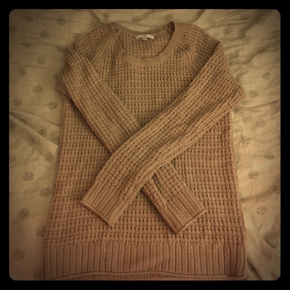 Tan sweater