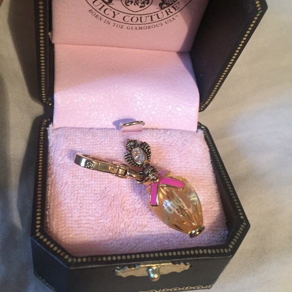 Juicy Couture perfume bottle charm