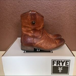 Frye Melissa Button Short Boot Size 8.5