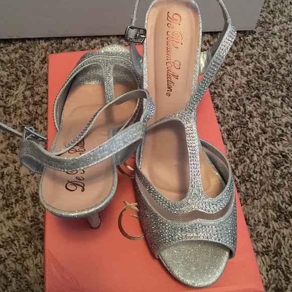 Sparkling rhinestone heels - Picture 1 of 3